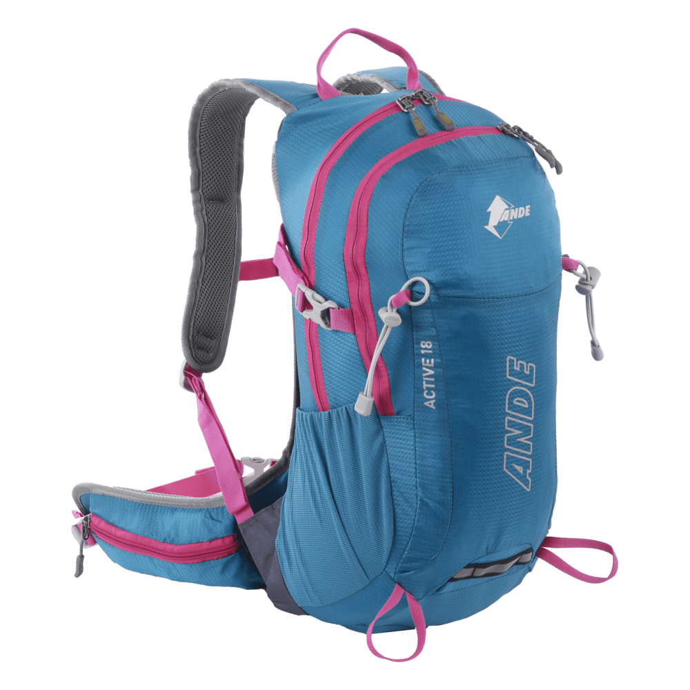 Ande Unisex Sportrucksack 18 Liter – Leicht & Kompakt Mit Haupt- Und Vorderfach